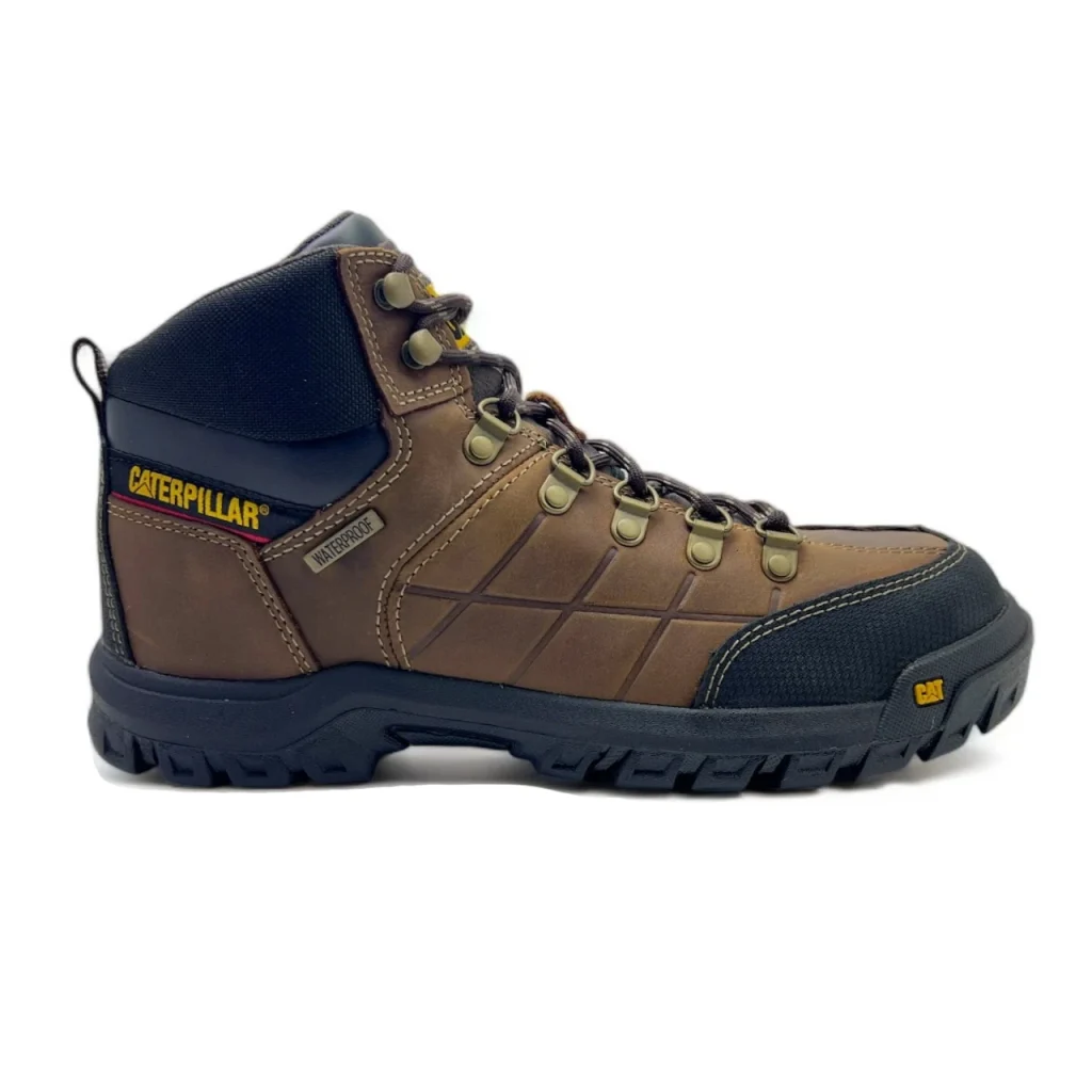 بوت ایمنی مردانه کاترپیلار مدل Caterpillar Threshold Steel Toe Wp p90935 8